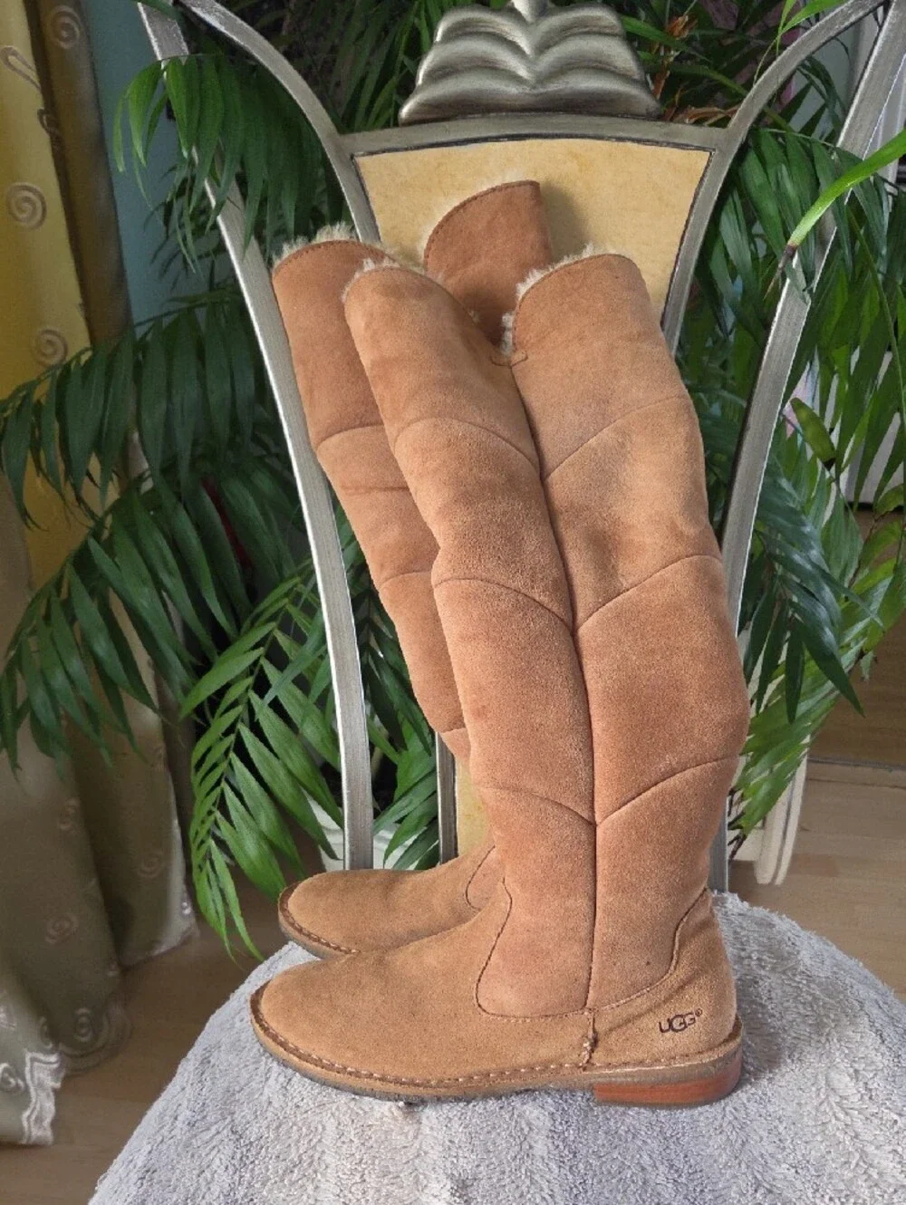 UGG Over-the-Knee Suede Boots in Chestnut Tan ❤️